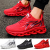 Men&#39;s Flame Printed Sneakers Comfortable Running Shoes Outdoor Men Athletic Shoes