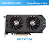 HUANANZHI Graphic Card RTX 2060 GTX 650 750 760  960 1060 2G 4G 6G RX 550 560 4G Video Cards GDDR4 GDDR5 DVI VGA HDMI-Compatibl