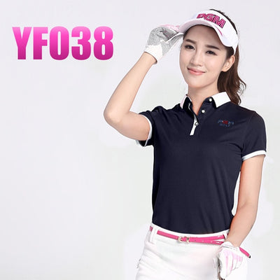 Golf T-shirts Women Summer