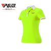 Golf T-shirts Women Summer