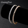 L003 CZ Crystal Bracelet Bangle Stretch Bling Single Row Rhinestones Bracelets For Women Elasticity Wedding Bridal Gift Jewelry