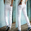 High Quality 2019 Fashion Slim Male White Jeans Men's trousers Mens Casual Pants Skinny Pencil Pants Boys Hip Hop pantalon homme