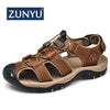 2019 New Male Shoes Genuine Leather Men Sandals Summer Men Shoes