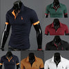 2018 Hot Mens Polo Shirt Brands Male Short Sleeve Fashion Casual Slim Deer